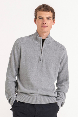 Wakhan 1/4 Zip Knit Sweater