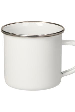 Emaille-Becher "Cozy", white