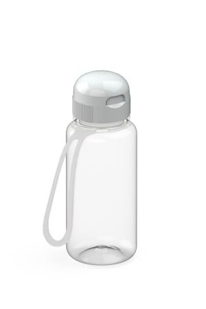 Trinkflasche "Sports" klar-transparent inkl. Strap 0,4 l