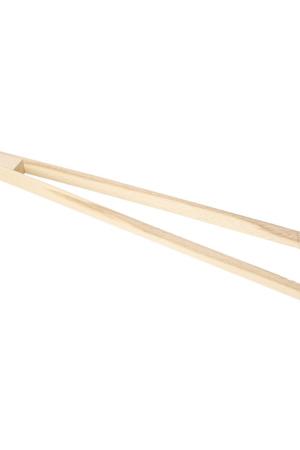 Holz-Grillzange "Opener" mit Kapselheber, 43 cm