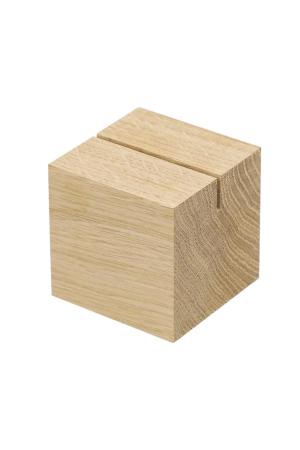 Holzmenükartenhalter "Cube"