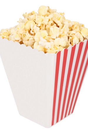 Popcornschale "Hollywood", mit Streifen