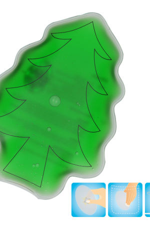 Gel-Wärmekissen "Weihnachtsbaum"