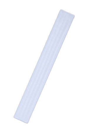 Snap-Armband "Clacky" 22 cm weiß