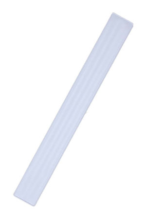 Snap-Armband "Clacky" 25 cm weiß