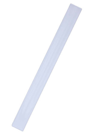 Snap-Armband "Clacky" 31 cm weiß