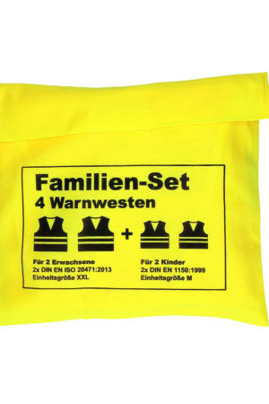 Warnwesten-Set "Family"