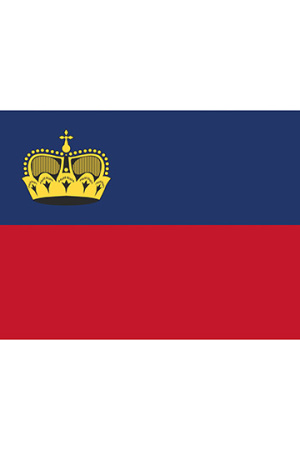 Fahne Liechtenstein