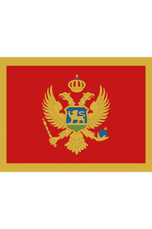 Fahne Montenegro