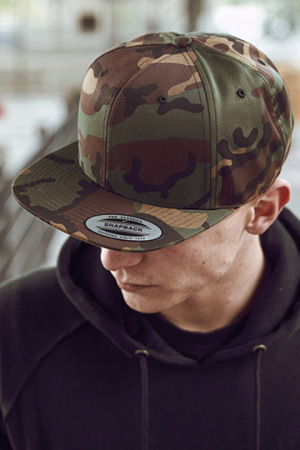 Camo Classic Snapback Cap