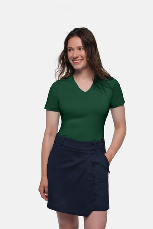 Cotton Tec Damen V-Shirt