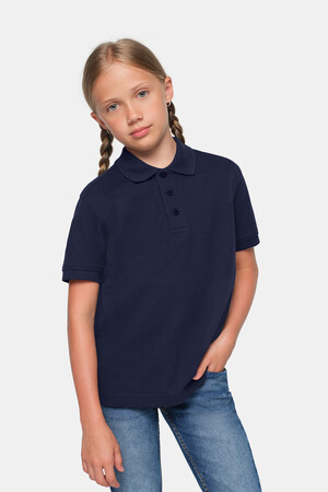 Kinder Poloshirt Bio-Baumwolle