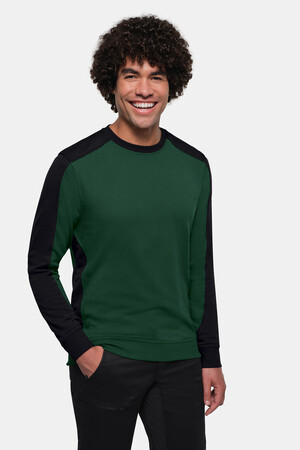 Sweatshirt Contrast MIKRALINAR® ECO