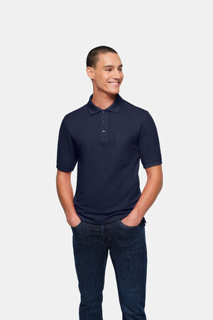 Pocket-Poloshirt Top