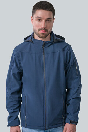 Men´s Hooded Soft-Shell Jacket