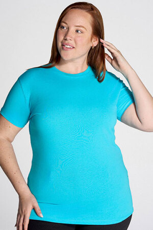 Curves T-Shirt Lady