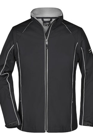 Ladies` Zip-Off Softshell Jacket