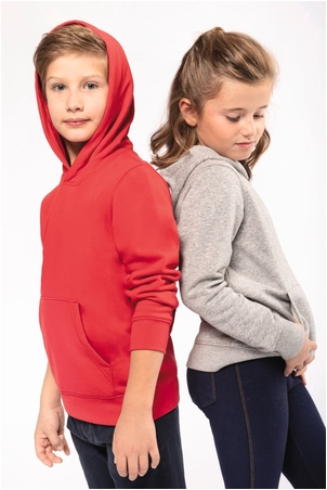 Bio-Kapuzensweatshirt für Kinder