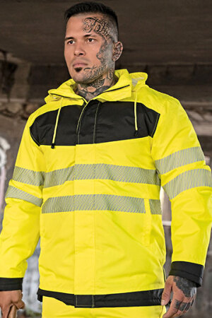 EOS Hi-Vis Workwear Parka With Printing Area