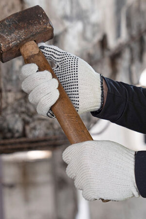 Coarse Knitted Glove