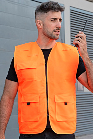 Padded Multifunctional Work Vest Kiel CO² Neutral