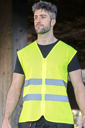 Comfort Mesh Safety Vest Rhodes CO² Neutral