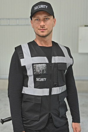 “SECURITY” Mesh Multifunctional Safety Vest “Tampa”