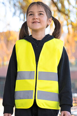 Safety Vest for Kids with Zipper EN1150