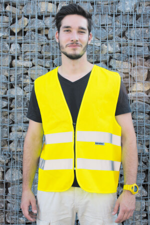 Safety Vest With Zipper