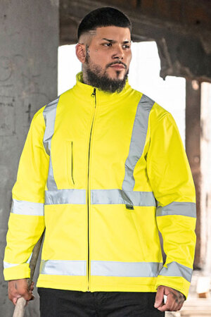 Hi-Viz Softshelljacket