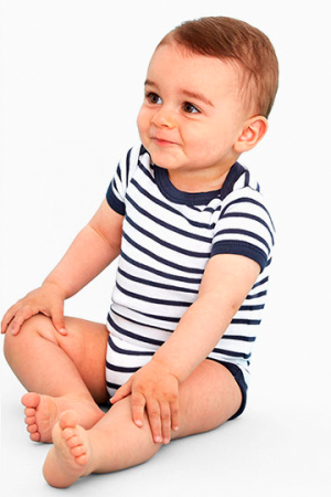 Baby Striped Bodysuit Miles