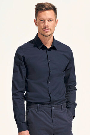 Men`s Long Sleeve Stretch Shirt Blake