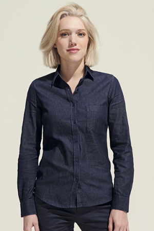 Womens Denim Shirt Barry