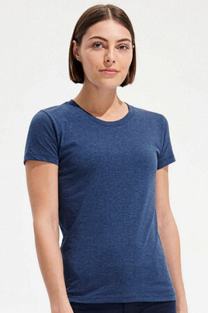 Womens Round Neck Fitted T-Shirt Regent