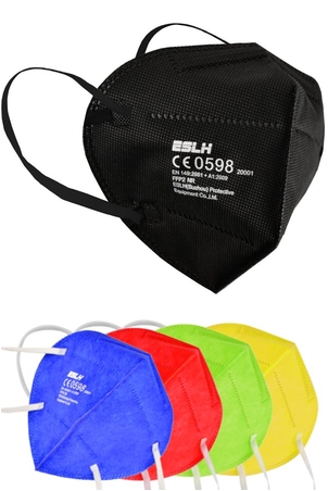 FFP2 Schutzmaske farbig CE 0598
