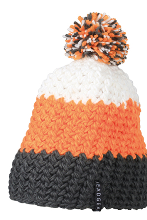 Crocheted Cap with Pompon