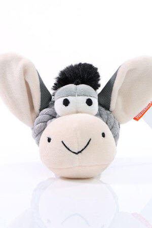 MiniFeet® Hundespielzeug Knotentier Esel