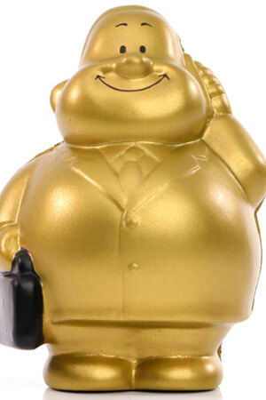 SQUEEZIES® Gold Bert®