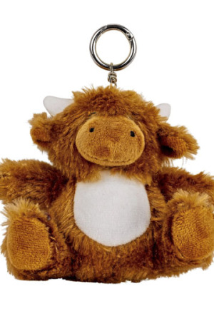 Highland Cow Key Ring