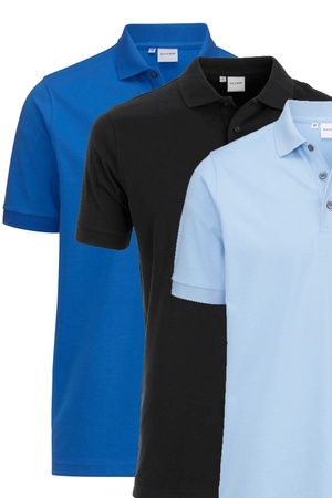 OLYMP Polo Herren-Modern-fit-Active Dry - Halbarm