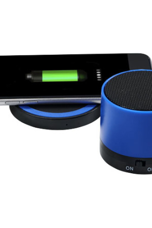 Cosmic Bluetooth®-Lautsprecher und kabelloses Ladepad