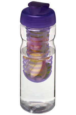 H2O Base® 650 ml Sportflasche mit Klappdeckel und Infusor