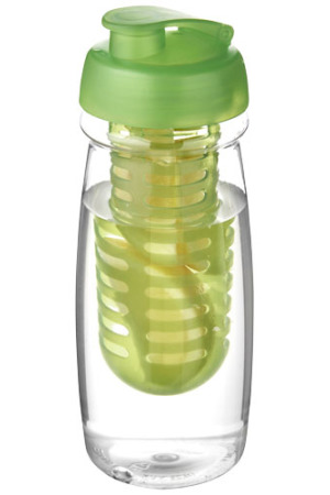 H2O Pulse® 600 ml Sportflasche mit Klappdeckel und Infusor