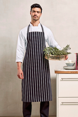 Striped Bib Apron