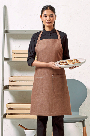 Organic Denim Fairtrade Bib Apron