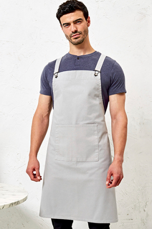 Cross Back Barista Bib Apron