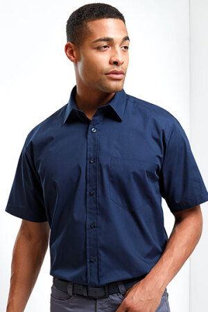 Workwear Poplin Short Sleeve Shirt (Herrenhemd)