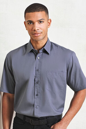 Workwear Poplin Short Sleeve Shirt (Herrenhemd)