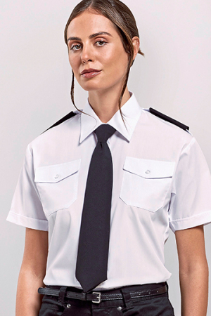 Ladies Pilot Shirt Shortsleeve