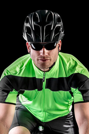 Mens Bikewear Full Zip Performance Top